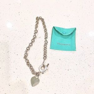 Tiffany & Company tag necklace $600